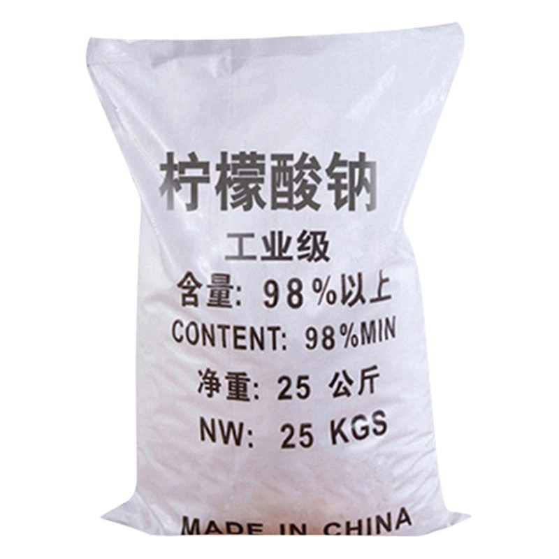 В наличии: промышленный цитрат натрия оптом, высококонцентрированный моющий и обезжелезивающий агент, цитрат натрия для водоочистки