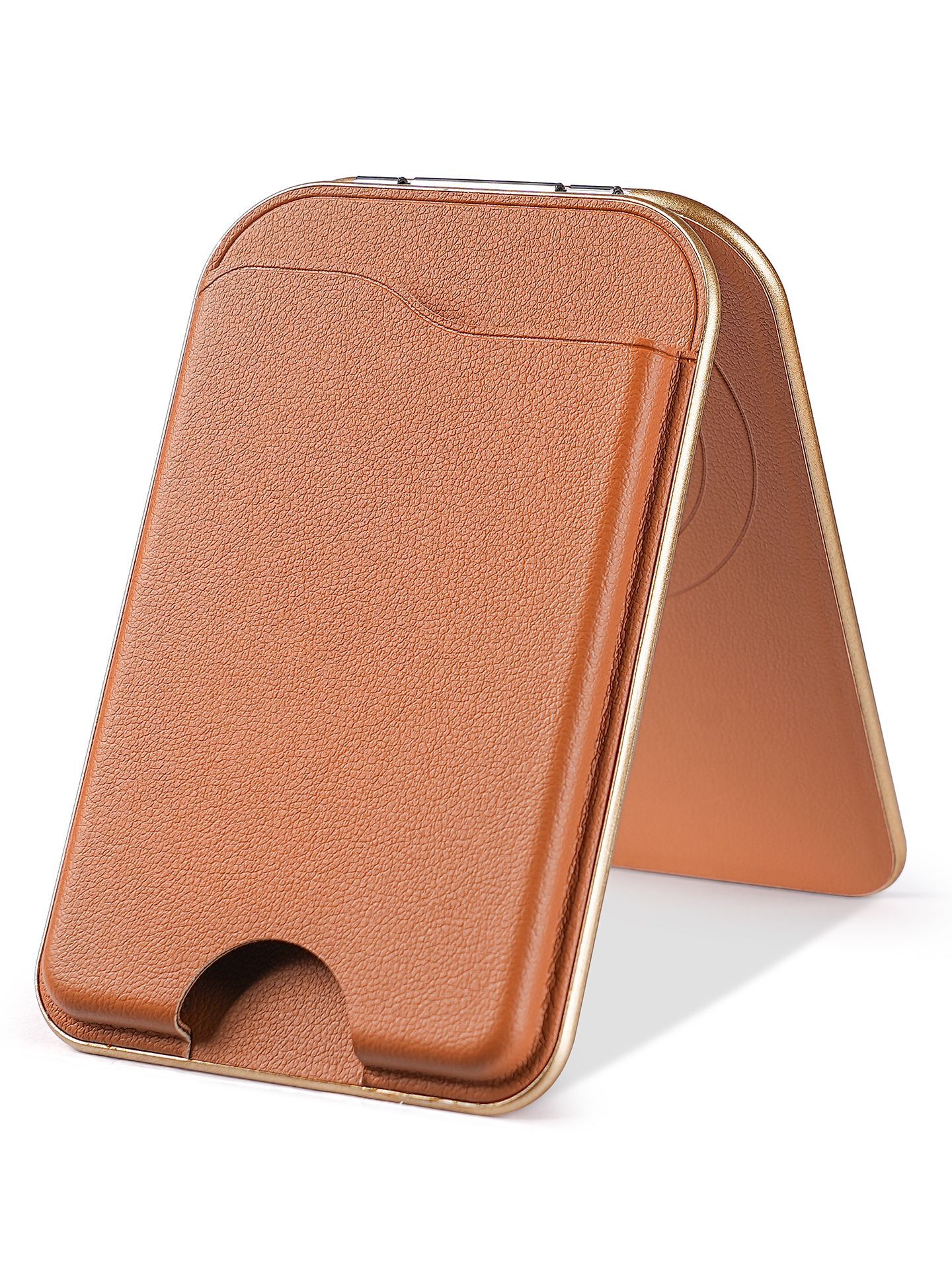 Apple iPhone 13 14 15 16 17 MagSafe portaje de tarjeta magnética con espejo multifuncional