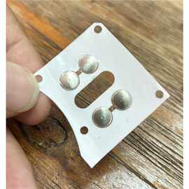 锅仔片弹片按键贴纸，圆形款式，直径大小丰富多样！