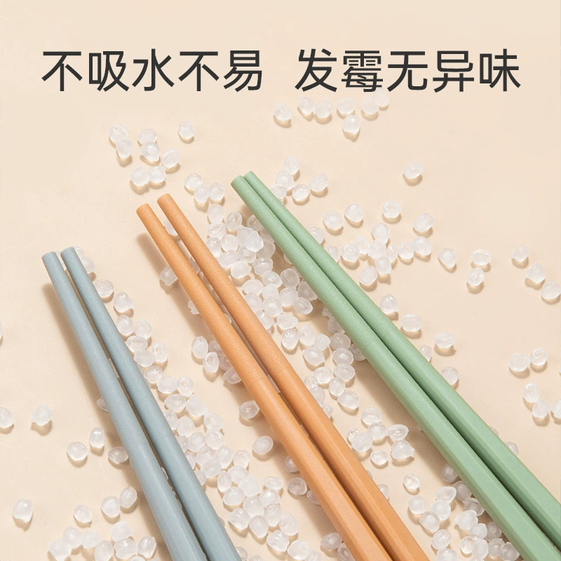 康巴赫 Alloy chopsticks household non-slip pet one person and one pair for sharing food and high temperature resistant chopsticks set wholesale