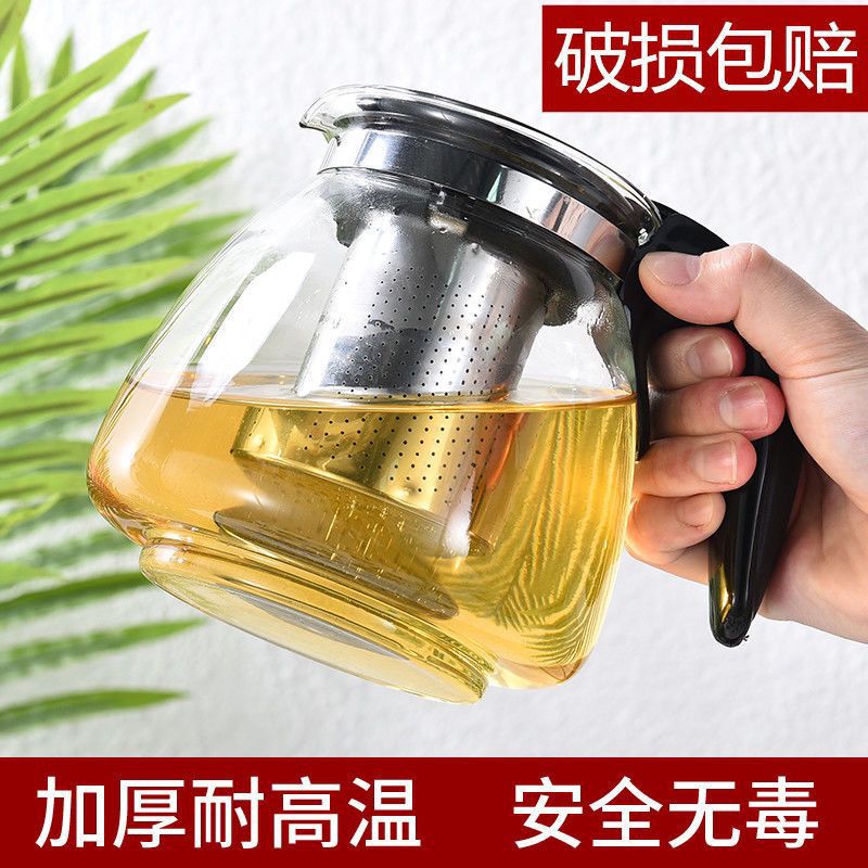 Explosion-proof glass teapot for home use