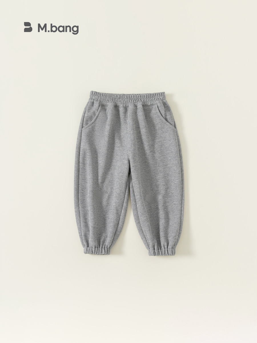Pantalones largos para niñas Youbao, pantalones deportivos con forma de corazón para primavera y otoño, pantalones deportivos para niños, pantalones largos informales, pantalones jogger para niños pequeños