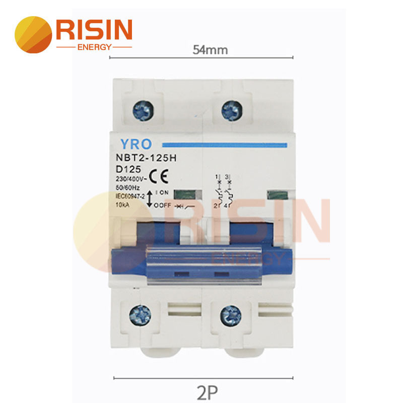 专业提供1P 80A 100A 125A AC MCB 400V 家用电源断路器