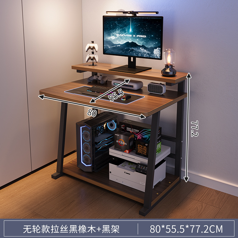 Escritorio pequeño para computadora de escritorio, escritorio de estudio móvil para el hogar, escritorio para computadora portátil, escritorio simple, mesa de dormitorio, mesa lateral