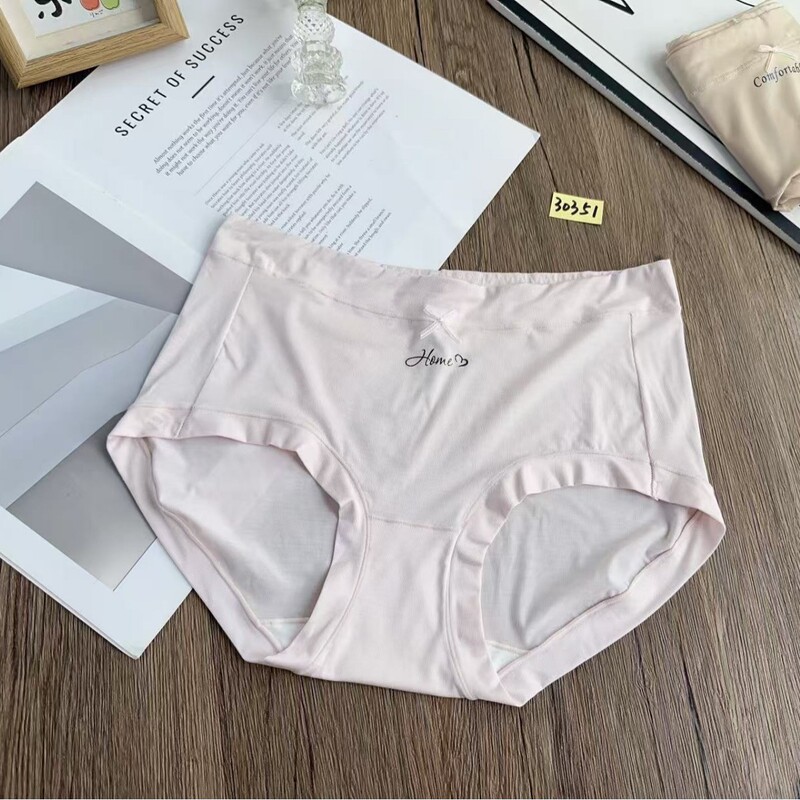 30351 # 100 Pieces of Mojin Simple and Fashionable Nude-Style Women's Underwear, High-Quality Fabric