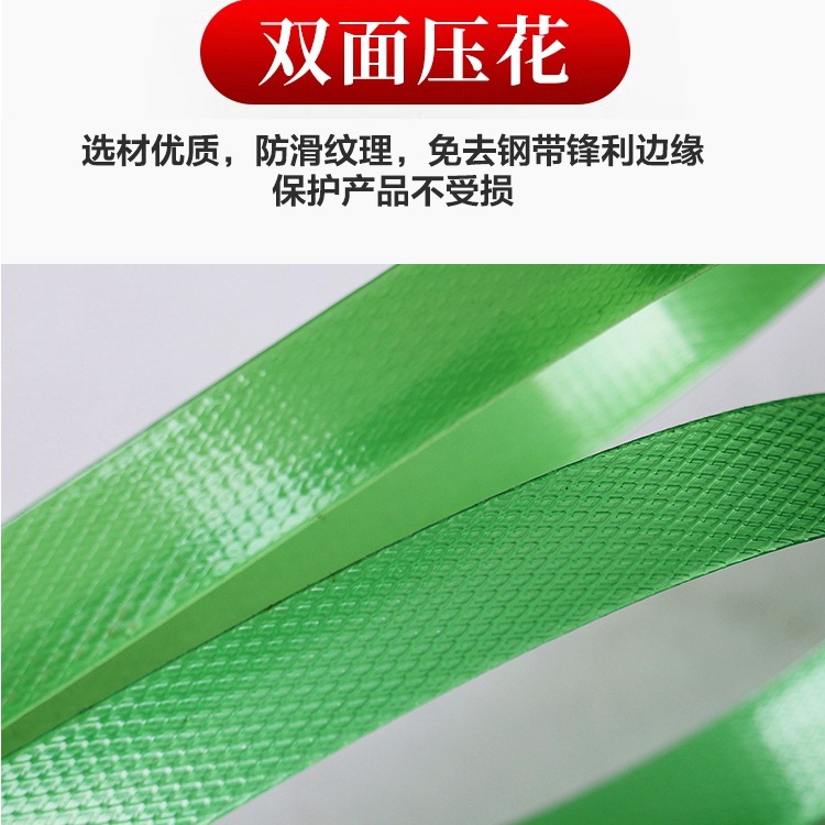 Fábrica al por mayor PET plástico acero cinturón de embalaje máquina embalaje cinturón de encuadernación cinturón de alta resistencia placa coche cinturón de unión