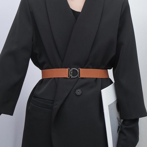 Elastic waistband for women, elastic band, comfortable belly belt, coat, jacket, skirt, waistband