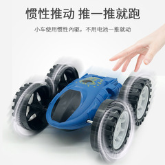 Cross-border four-wheel off-road vehicle for boys and girls, children, inertia toy, push gift, night market stall product, traffic generation supply source