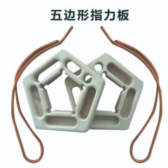 ロッククライミングの指の板の木質の純粋な樺の木の指の訓練はよじ登ります。
