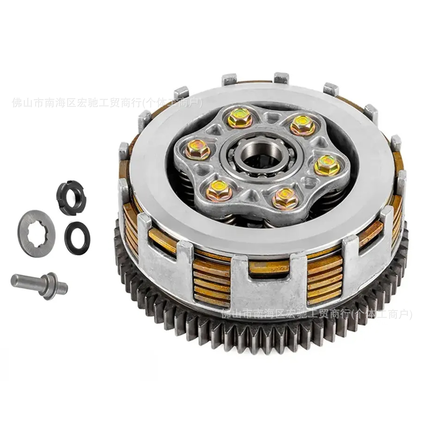 Mexico Meikeduo Motorcycle Parts Clutch Assembly Ft/Cg150 6-Pole 6-Plate Dm200 Rt250Zs