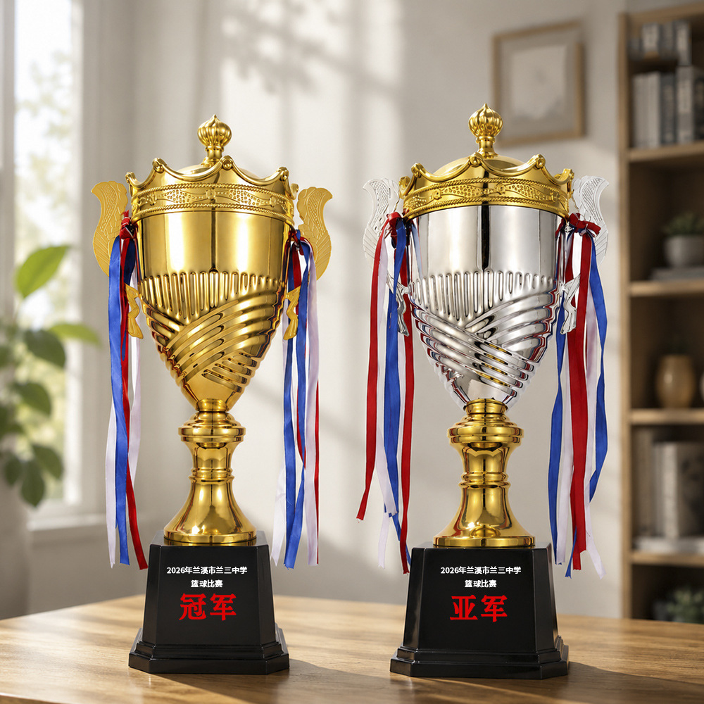 Gran Trofeo de Metales Tercer Campeón Premios Oro, Plata y Bronce Dragon Boat Fútbol Juegos de Baloncesto Transfronterizos