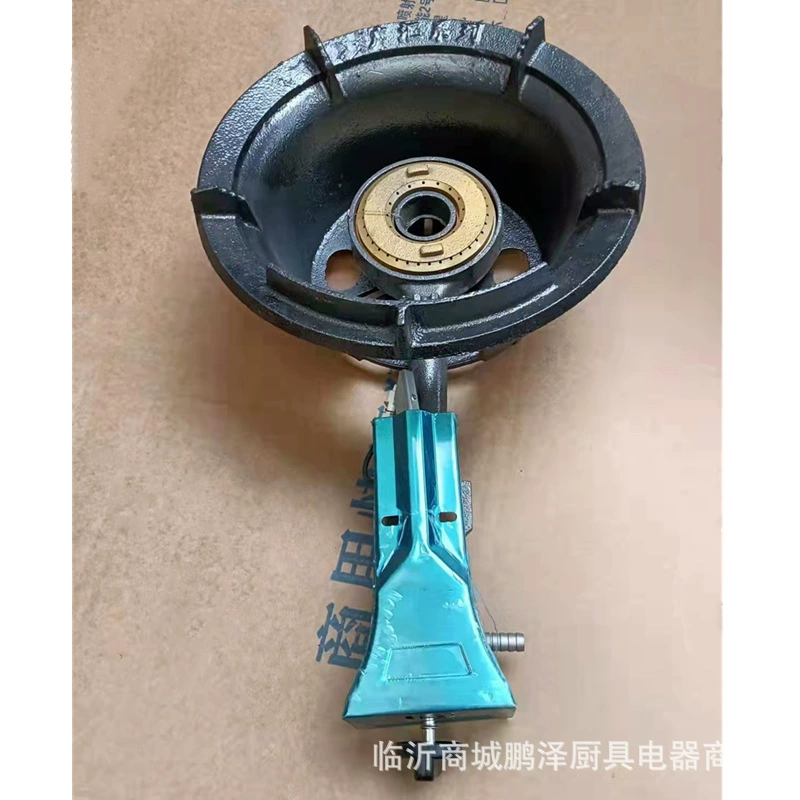 Коммерческий ресторан Guangba, жестокая пожарная плита, сжиженный газ, цифровая жестокая плита Guangliu с одним переключателем, чугунная плита среднего давления, плита для жарки