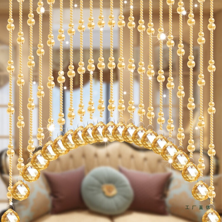 Crystal Gourd Bead Curtain New Style Door Curtain Toilet Partition Curtain to Block Door-To-Door View Kitchen Bedroom Hanging Curtain Bathroom Crystal Gourd Bead Curtain New Style Door Curtain Toilet Partition Curtain to Block Door-To-Door View Kitchen Bedroom Hanging Curtain Bathroom