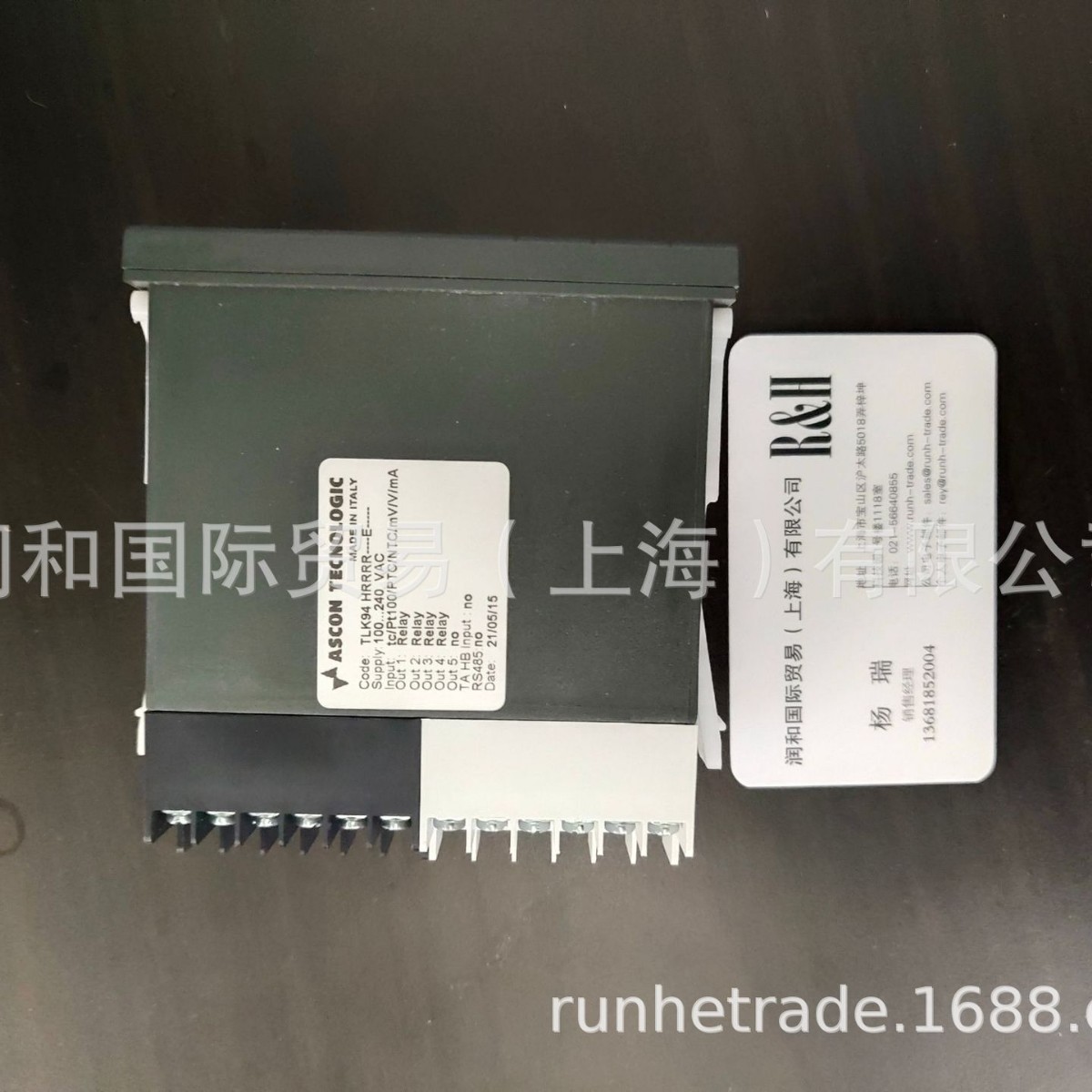 ASCON温控器、ASCON温度变送器，润和到货通知
