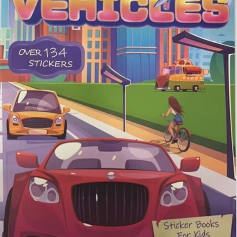 Vende 5 volúmenes de nuevos libros de pegatinas transfronterizos