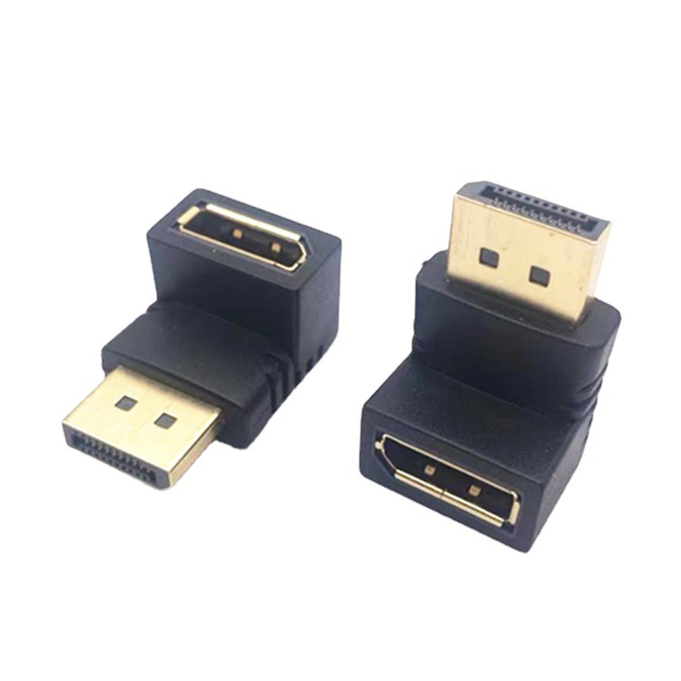 270度弯头DP公转母大公转母转接头 L型高清转接头displayport