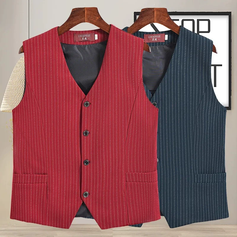 Жилет для мамы, женский жилет среднего и пожилого возраста, Свободный жилет для бабушки больших размеров, весенне-осенний жилет, тонкий короткий жилет без рукавов среднего возраста