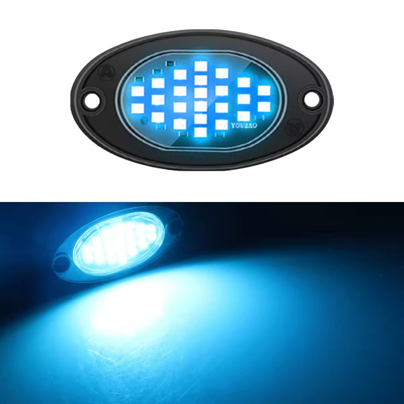 automóvil led chasis luces todoterreno Wrangler chasis luces de modificación luces de atmósfera image 10