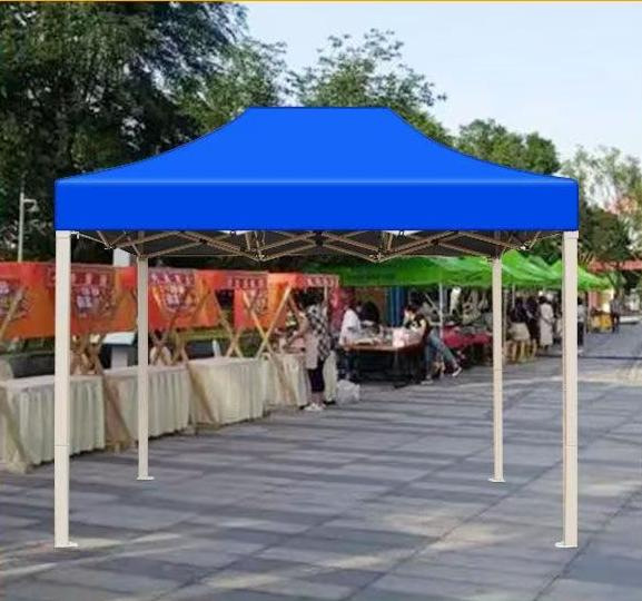 Carpa de publicidad al aire libre cabina plegable paraguas de cuatro ángulos exhibición tienda de sombrilla de cuatro ángulos sombrilla al por mayor tienda de campaña al aire libre