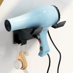 トイレのドライヤーのラックのドライヤーの棚の寮の浴室のドライヤーの棚の家庭用のドライヤーの棚の壁の壁掛け