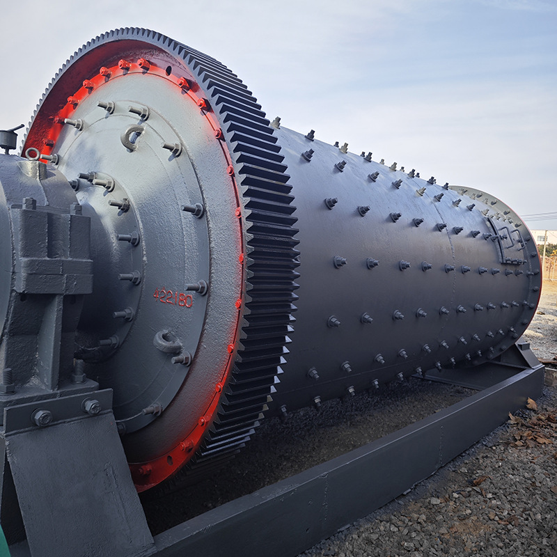 特价处理二手2145型选矿球磨机 水泥厂退役设备 加厚衬板运转正常