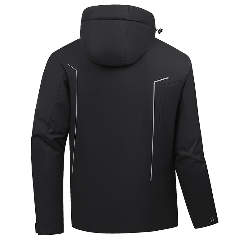 Chaqueta de los hombres abajo Chaqueta de algodón acolchado tecnología de tres pruebas deportes al aire libre ocio montañismo chaqueta al por mayor