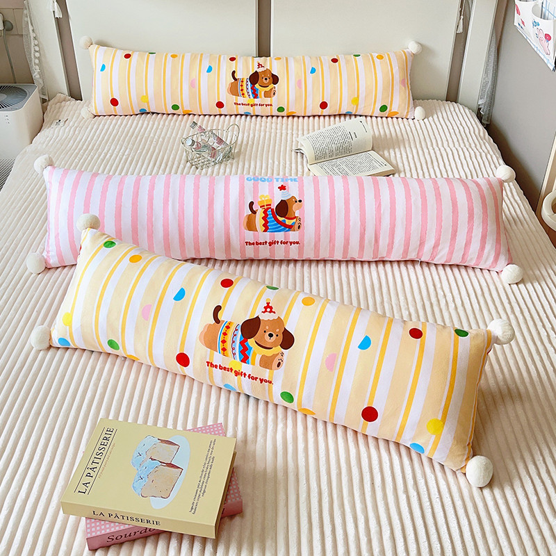 Dopamine Cartoon Long Pillow for Girls to Sleep On, Special Pillow for Legs, Bedroom Dormitory Side Sleeping Pillow Cushion Dopamine Cartoon Long Pillow for Girls to Sleep On, Special Pillow for Legs, Bedroom Dormitory Side Sleeping Pillow Cushion