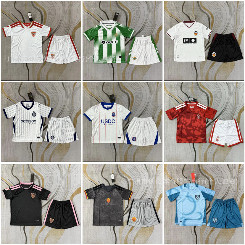 Breathable Quick Dry Short Sleeve Soccer Uniform Set, Custom