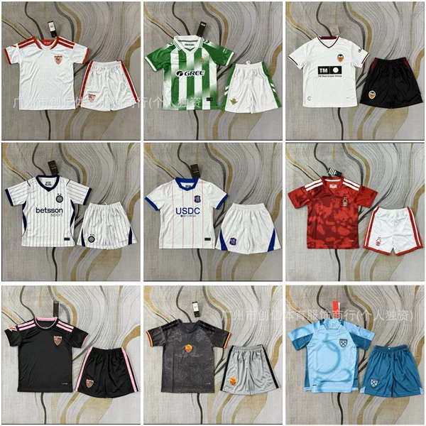 Breathable Quick Dry Short Sleeve Soccer Uniform Set, Custom
