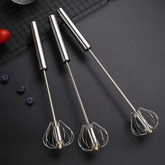 Kitchen utensil semi-automatic egg beater household baking tool egg mixer manual tool egg beater handheld