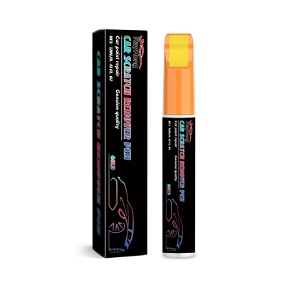 Avtomobil boya qələmləri pen, car paint care - gold-12ml