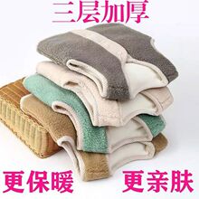 儿童羊羔绒马甲男女童加绒背心婴儿加厚马夹中小童校服内搭秋冬季