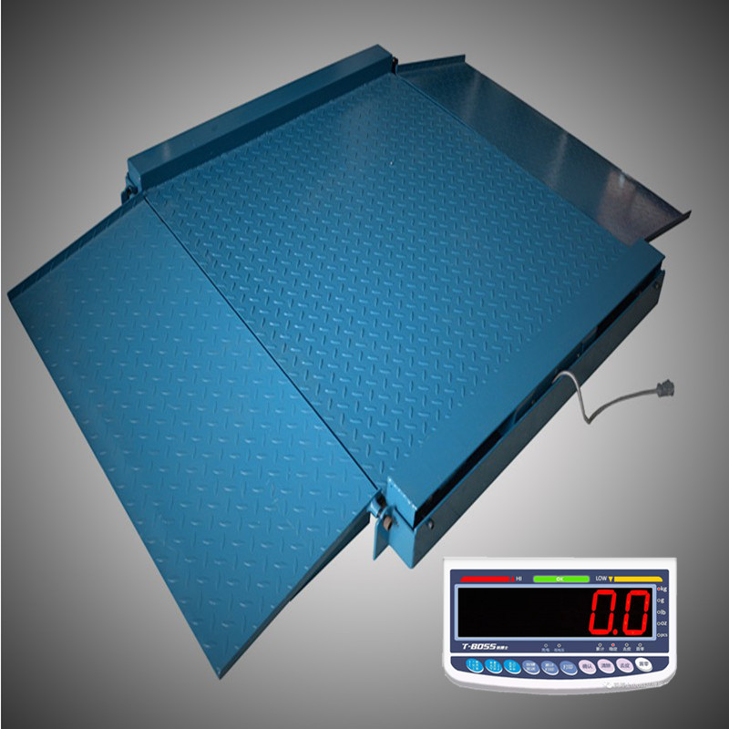 双层超低台面带双斜坡电子地磅秤