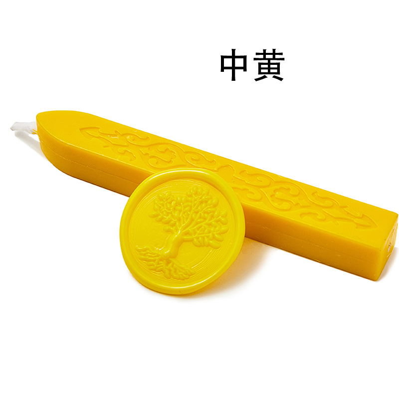 Tira de cera de sello de laca de fuego 42 cinta de plomo tira de cera de sellado sobre sello de regalo con núcleo patrón de flecha de laca de fuego cera de laca de fuego