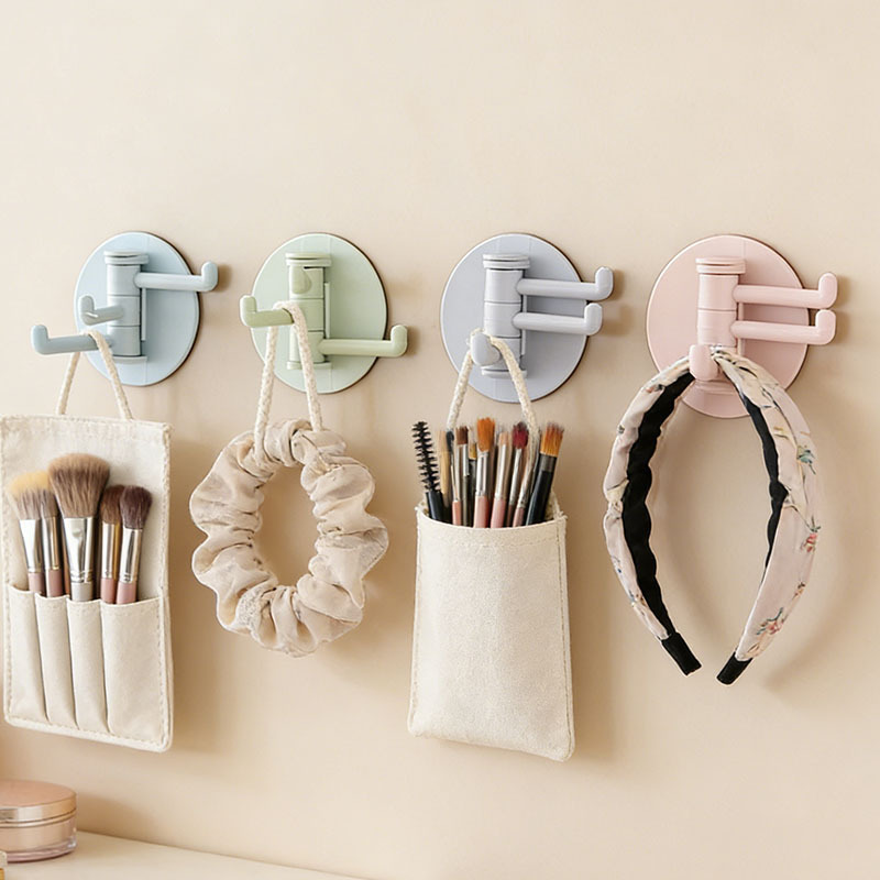 Traceless Rotating Hook Three-Hook Bathroom Tiles Punch-Free 3-Point Stick 3-Claw Hook Strong Towel Hook Traceless Rotating Hook Three-Hook Bathroom Tiles Punch-Free 3-Point Stick 3-Claw Hook Strong Towel Hook