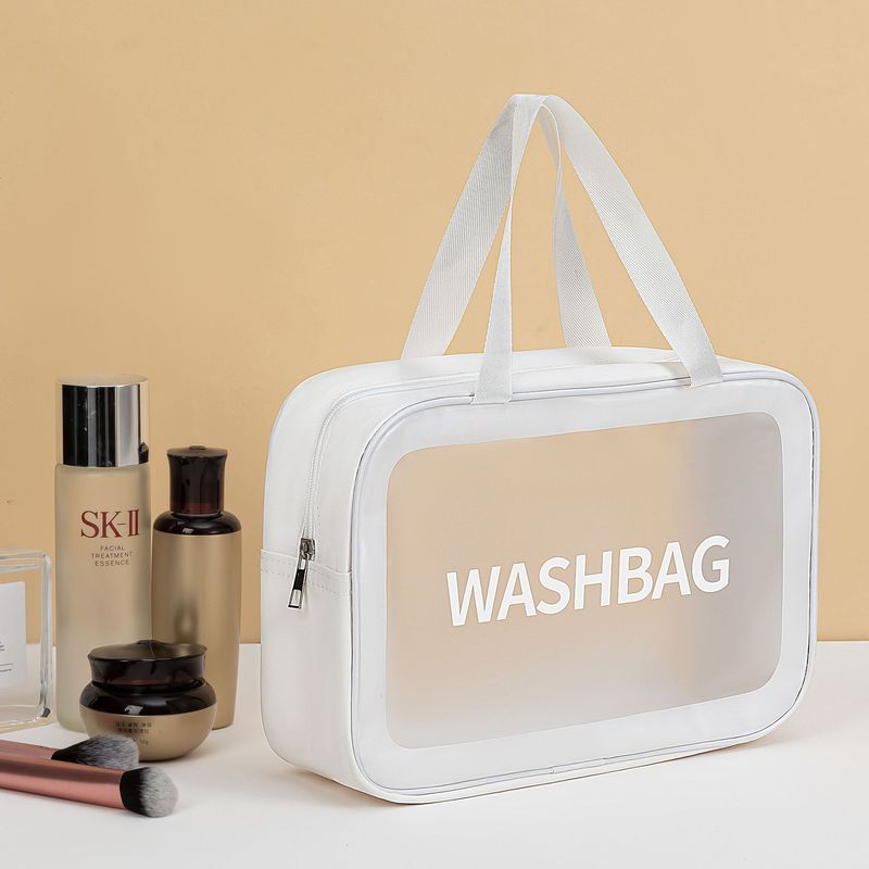 新しい便利な乾湿分離女性用化粧品バッグ防水トイレタリーバッグ大容量旅行水泳トイレタリー収納袋|undefined