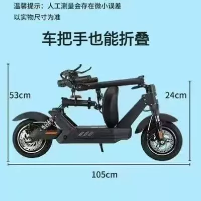 Qatlanan elektrik skuterlər, Two-Wheeled Mini Electric Scooter