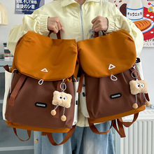 跨境高颜值旅行小背包2025新款大小号双肩包女大容量休闲双肩背包