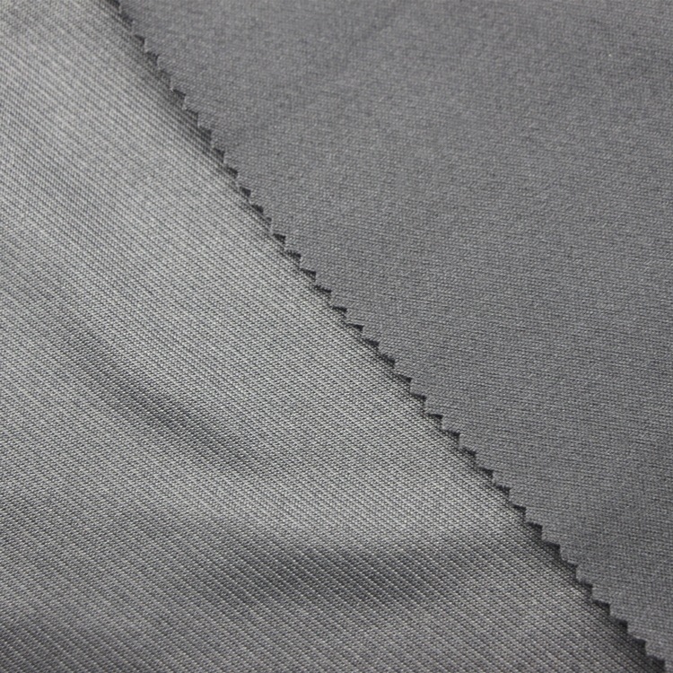 双面斜纹布涤纶弹力氨纶打基布打鸡布双面布罗马布斜纹布服装面料