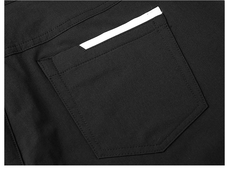 Quần short thể thao nam co giãn thoáng khí — KUZ158-Quần kaki, KUZ158-Quần màu xanh hải quân, KUZ158-Quần Trắng, KUZ158-quần đen chi tiết 12