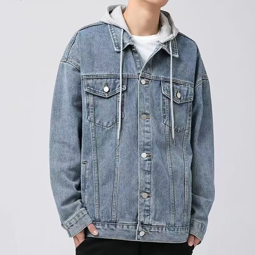 Vintage American Style Men's Ins Retro Personality Versatile BF Fashion Loose Jacket Coat