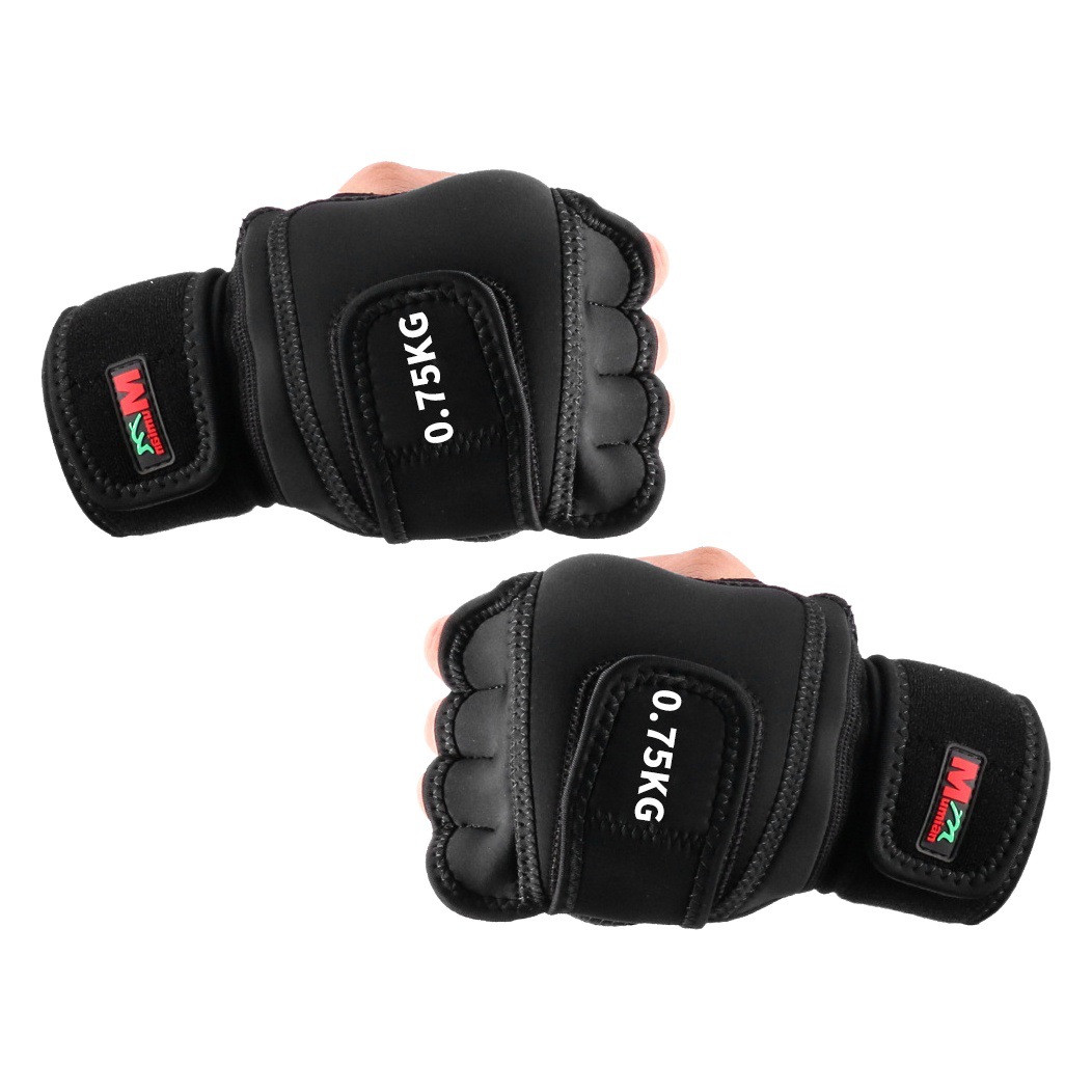 Mumian popular men's and women's weight-bearing training gloves free boxing fitness training weight-bearing equipment black pair