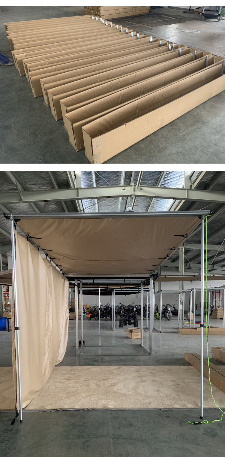 Car Side Canopy Side Tent Car Side Tent Awning Rainproof Camping Equipment Vinyl Outdoor Car Canopy Tent