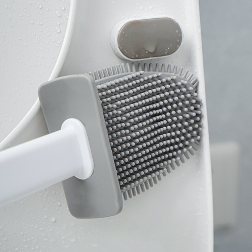 Factory direct supply of new toilet brushes, wall-mounted sitting brushes, rubber brushes, bathroom toilet cleaning brushes
