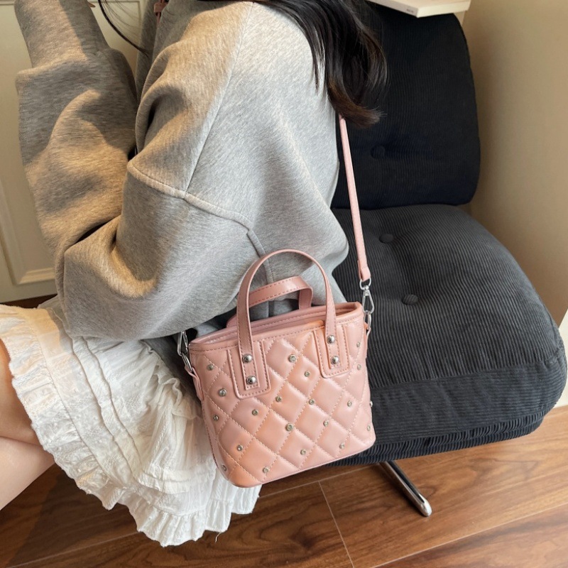 Bolso Tote de moda coreana 2025 nuevo bolso de mano gypsophila bolso de hombro de diamantes con incrustaciones de diamantes bolso bandolera de mujer