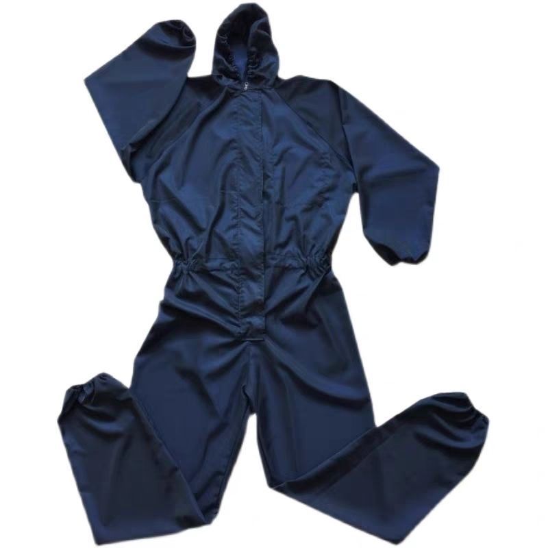防护服防尘工作服防静电连体服男女防尘服洁净服粉尘食品服连帽