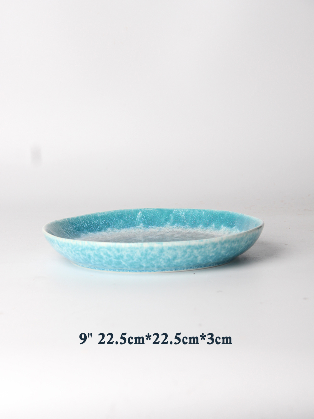 Horno de estilo japonés serie de esmalte de alta temperatura vajilla de cerámica plato creativo plato de fruta plato de carne ensalada tazón de arroz tazón de sopa