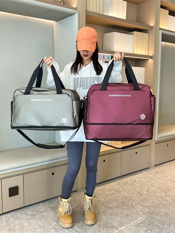 Bolsa de viaje de corta distancia para hombres y mujeres ligero de gran capacidad de viaje portátil pendiente bolsa de equipaje Bolsa deportiva Fitness