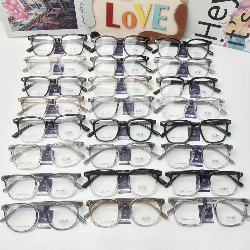Ultra-Light Tr90 Metal Hinge Large Frame Trendy Glasses Frame, Suitable for Both Men and Women, Can Be Fitted with Prescription Lenses, Chinese Style Ultra-Light Tr90 Metal Hinge Large Frame Trendy Glasses Frame, Suitable for Both Men and Women, Can Be Fitted with Prescription Lenses, Chinese Style
