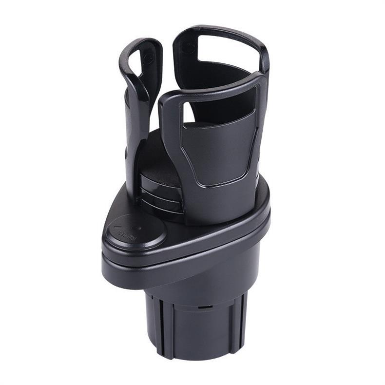 Cross-Border Hot-Selling Multifunctional Car Water Cup Holder, One-Point-Two Rotatable and Stretchable Carbon Fiber Car Beverage Holder